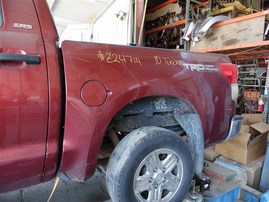 2010 Toyota Tundra SR5 Burgundy Crew Cab 5.7L AT 4WD #Z24714
